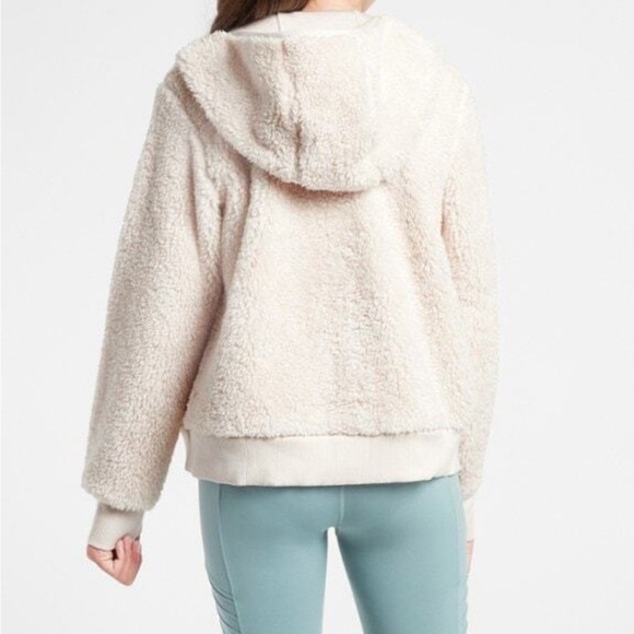 Athleta Girl So Snug Sherpa Jacket Large - Picture 2 of 11